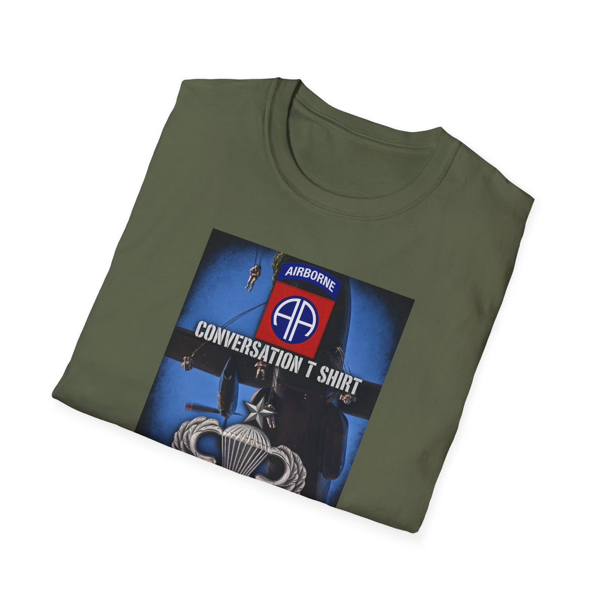 Senior Wings 'Conversation' Area J T-Shirt | Airborne Life Collection