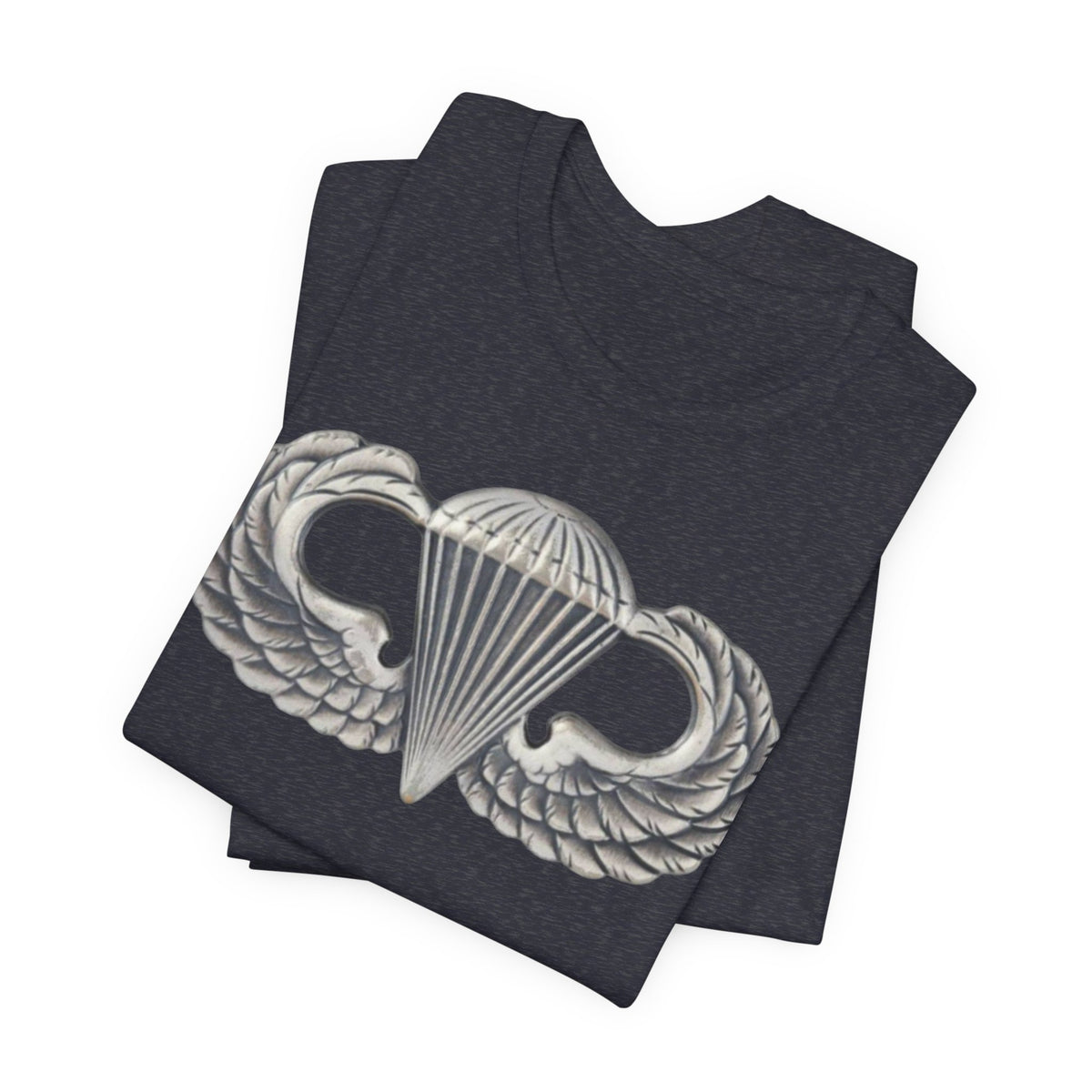 82nd Airborne Basic Wings Both-Sleeve Patch T-Shirt, Airborne Life