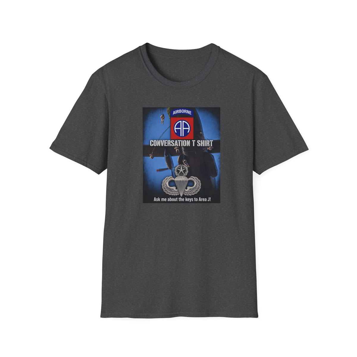 Master Wings 'Conversation' Area J T-Shirt | Airborne Life Collection