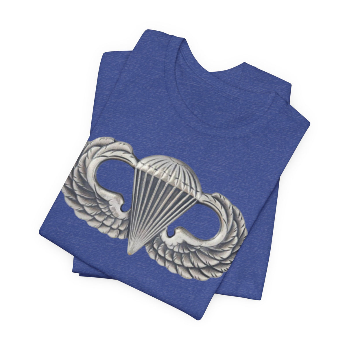 82nd Airborne Basic Wings Both-Sleeve Patch T-Shirt, Airborne Life