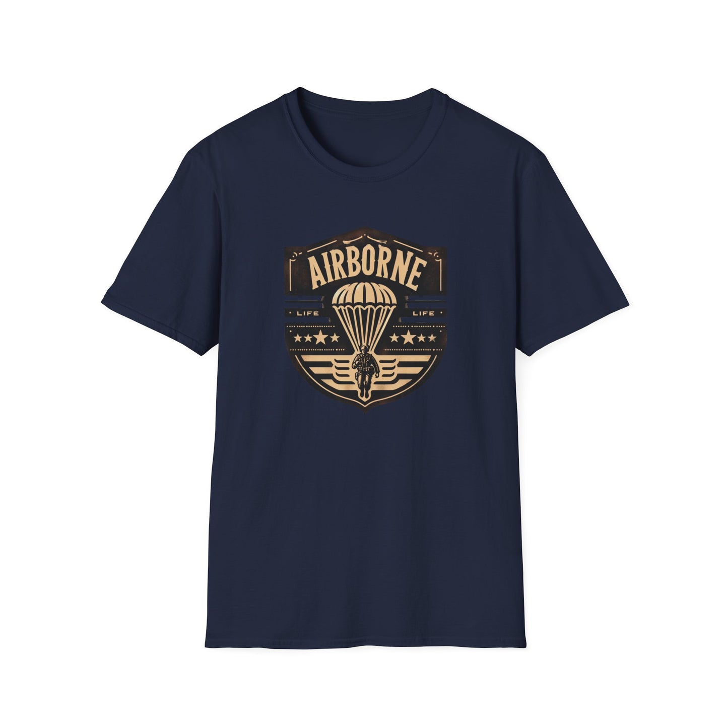 Airborne Life Logo 22 Unisex Softstyle T-Shirt