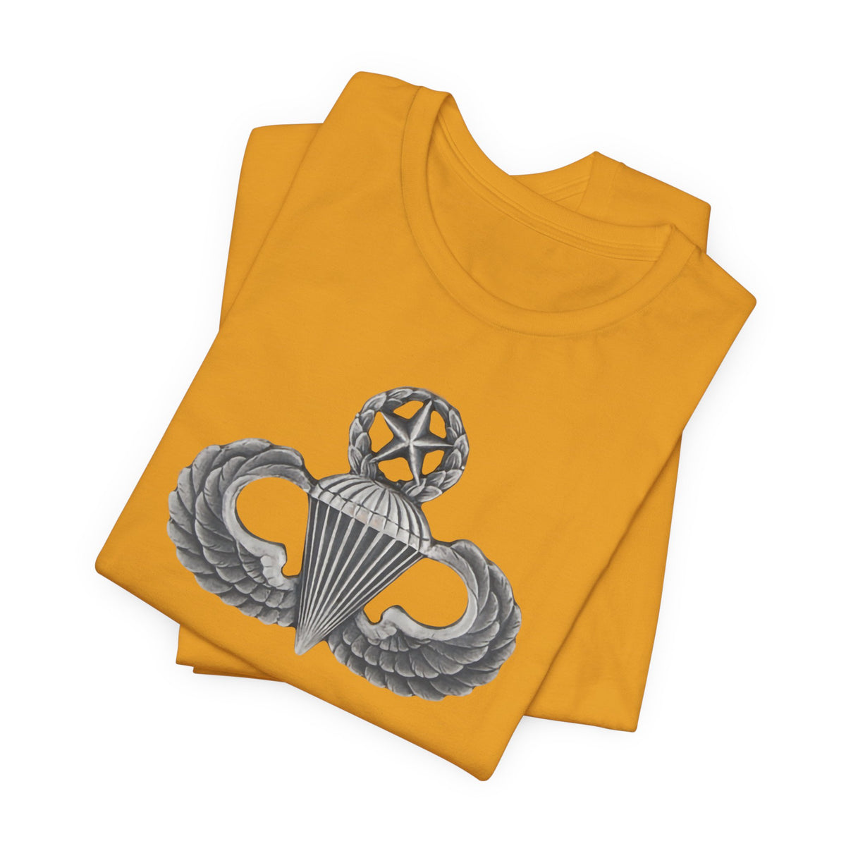 82nd Airborne Master Wings Both-Sleeve Patch T-Shirt | Jumpmaster Life Collection