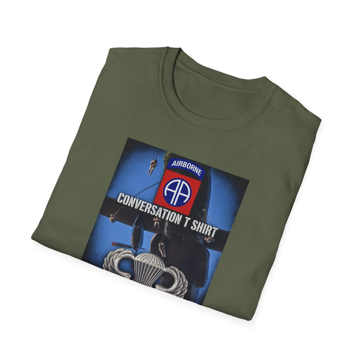 Basic Wings 'Conversation' Area J T-Shirt | Airborne Life Collection