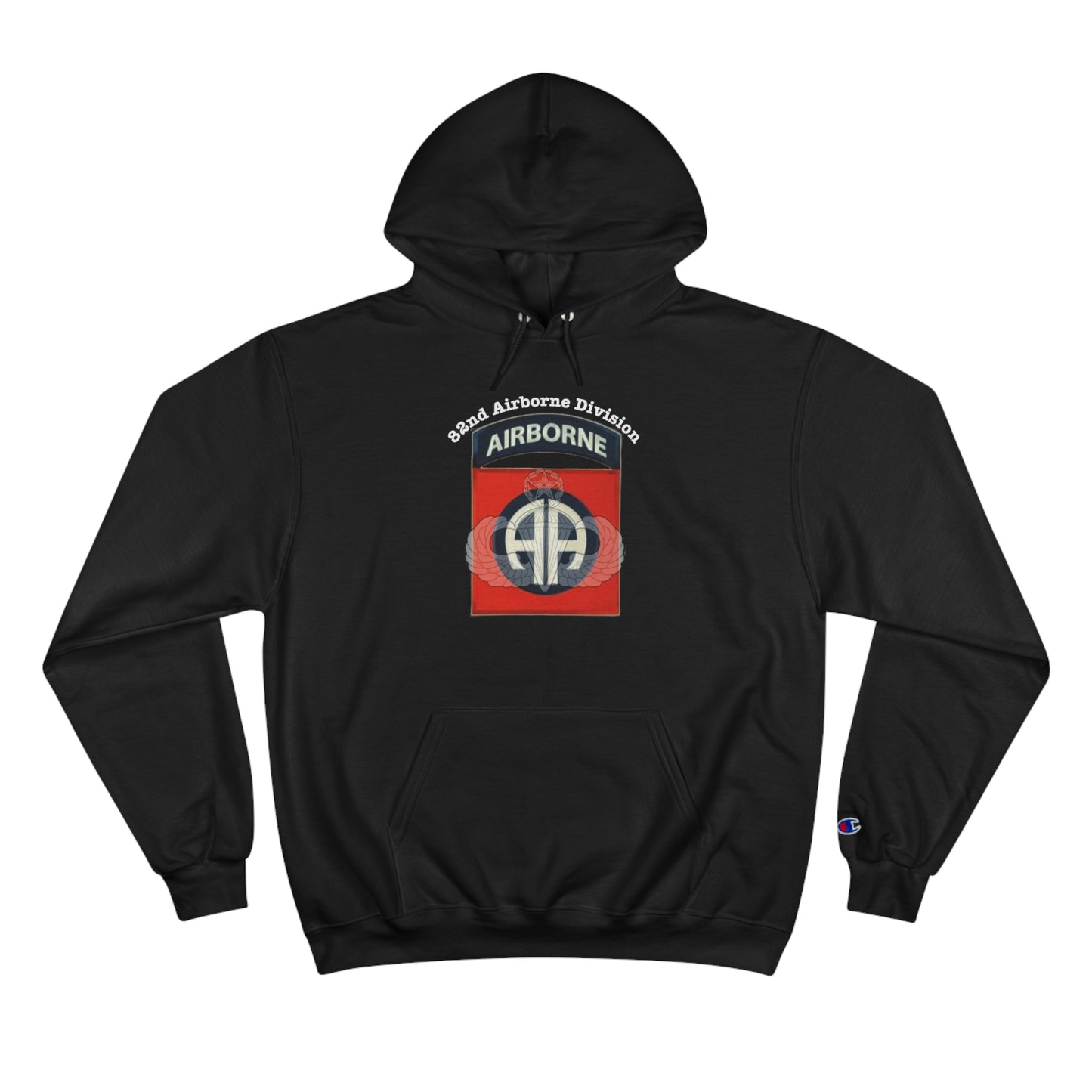 82nd Airborne Division Champion Hoodie 82nd Airborne Division Logo Sweatshirt: Embrace Comfort & Patriotism | Shop Now!"