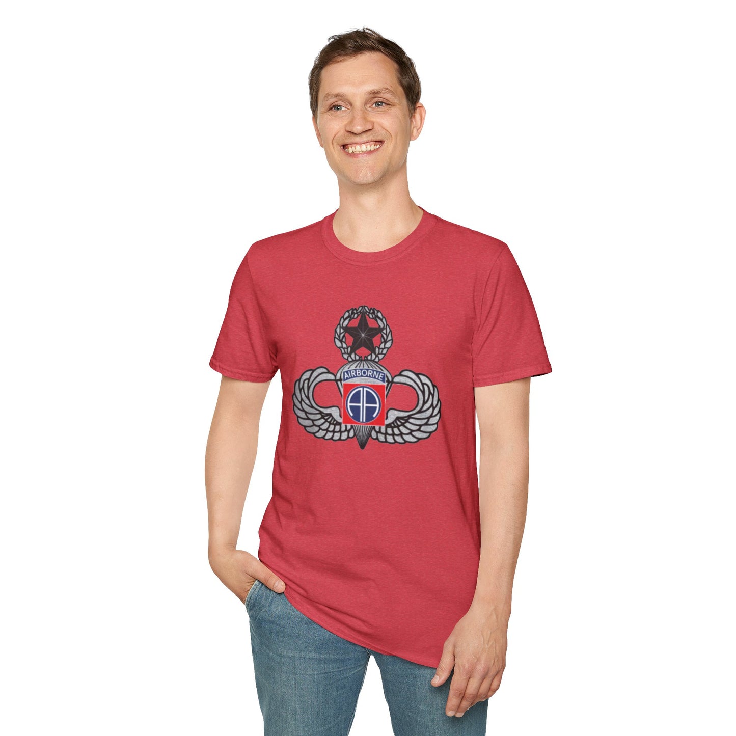 82nd Old School Logo Unisex Softstyle T-Shirt