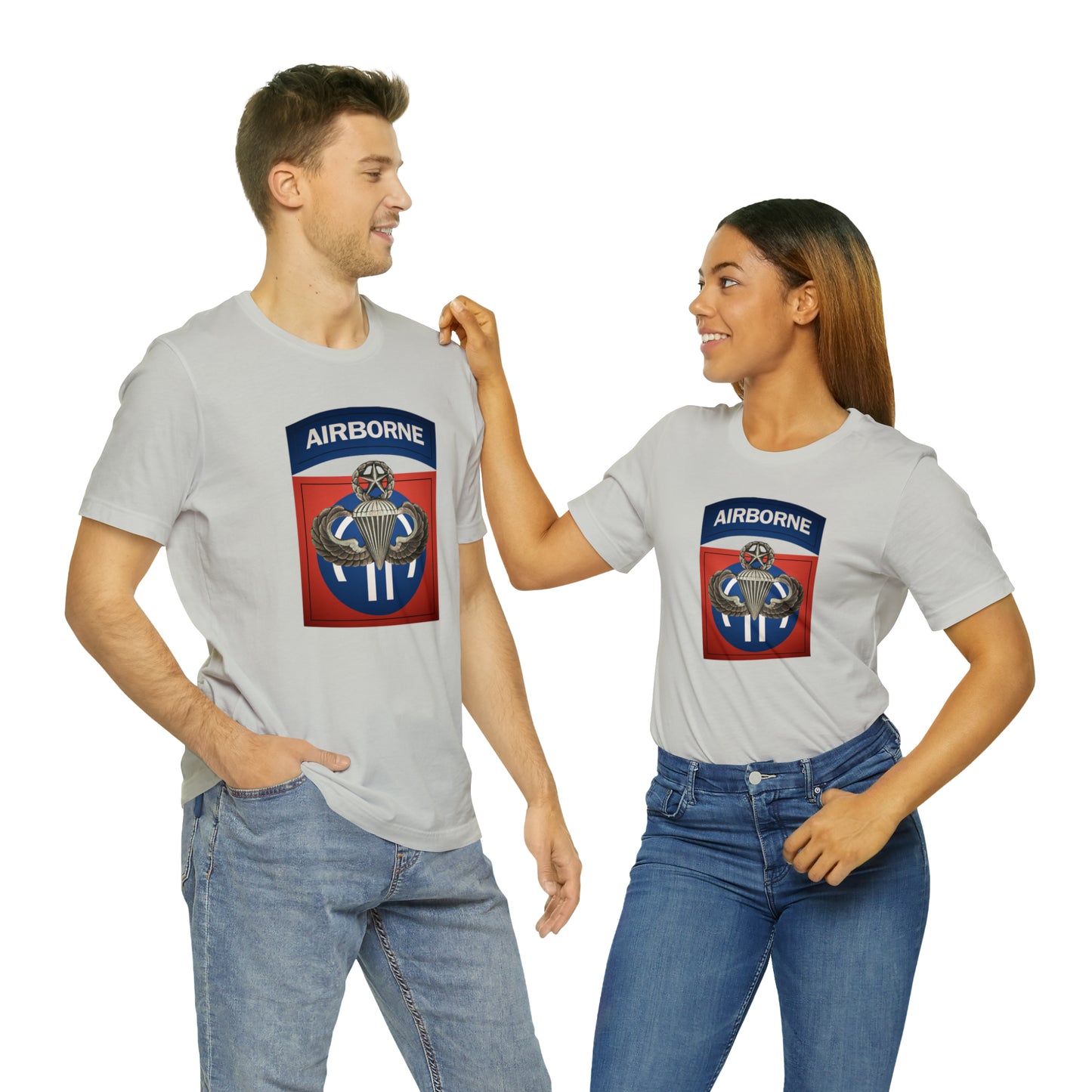 Master Rated Jumpmaster 82nd Airborne Unisex Jersey Short Sleeve Tee