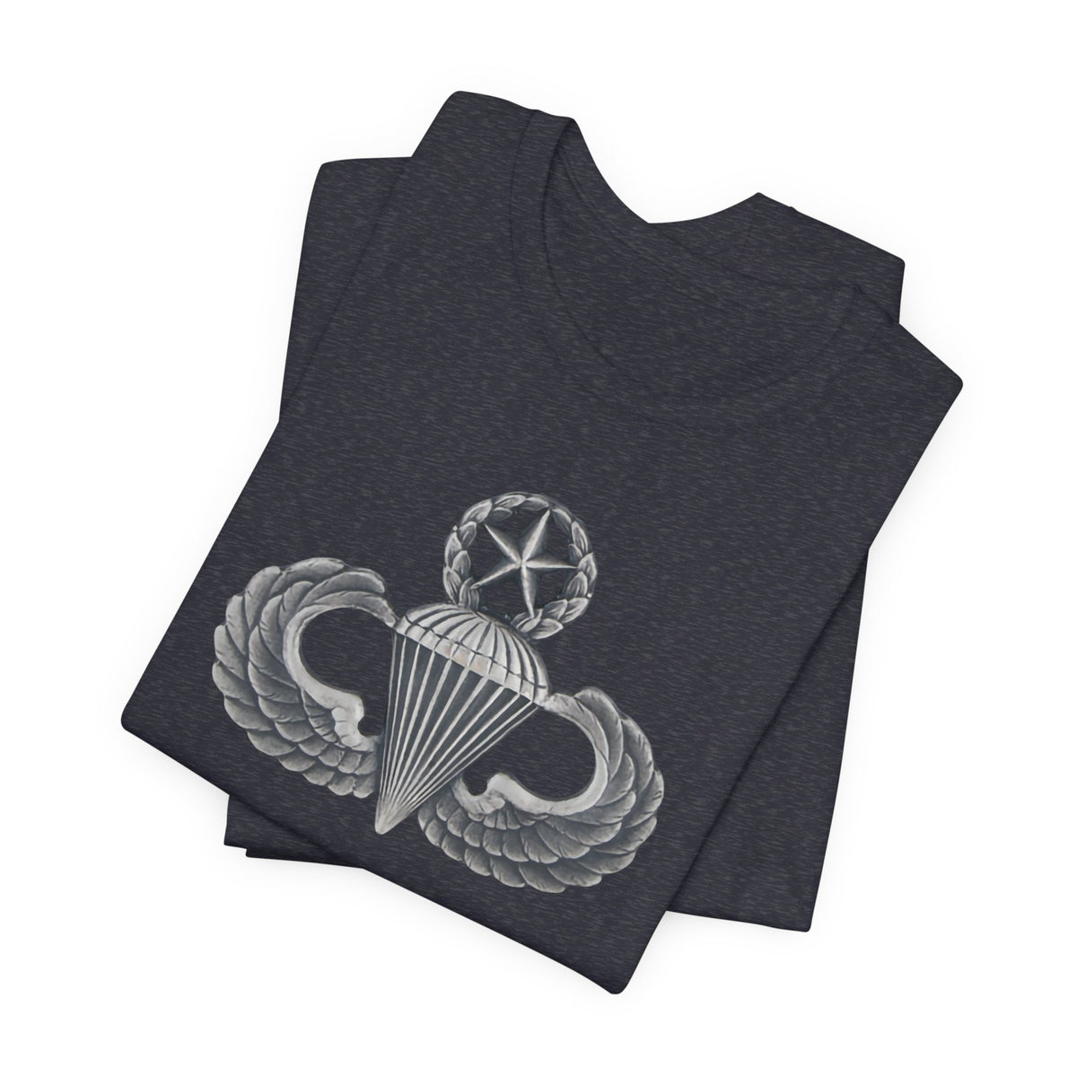 82nd Airborne Master Wings Both-Sleeve Patch T-Shirt | Jumpmaster Life Collection