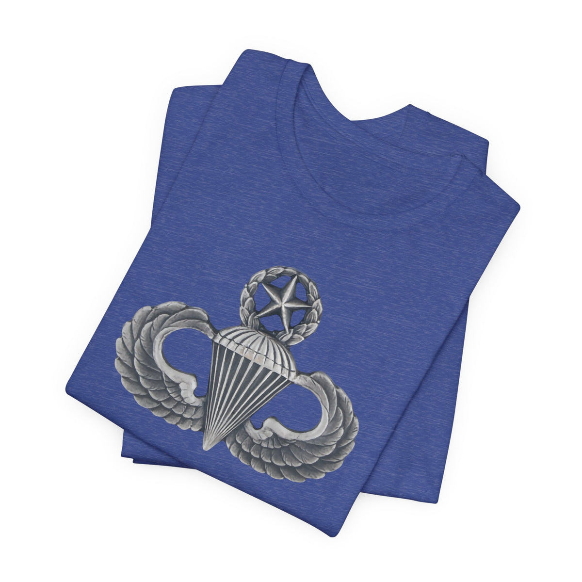 82nd Airborne Master Wings Both-Sleeve Patch T-Shirt | Jumpmaster Life Collection