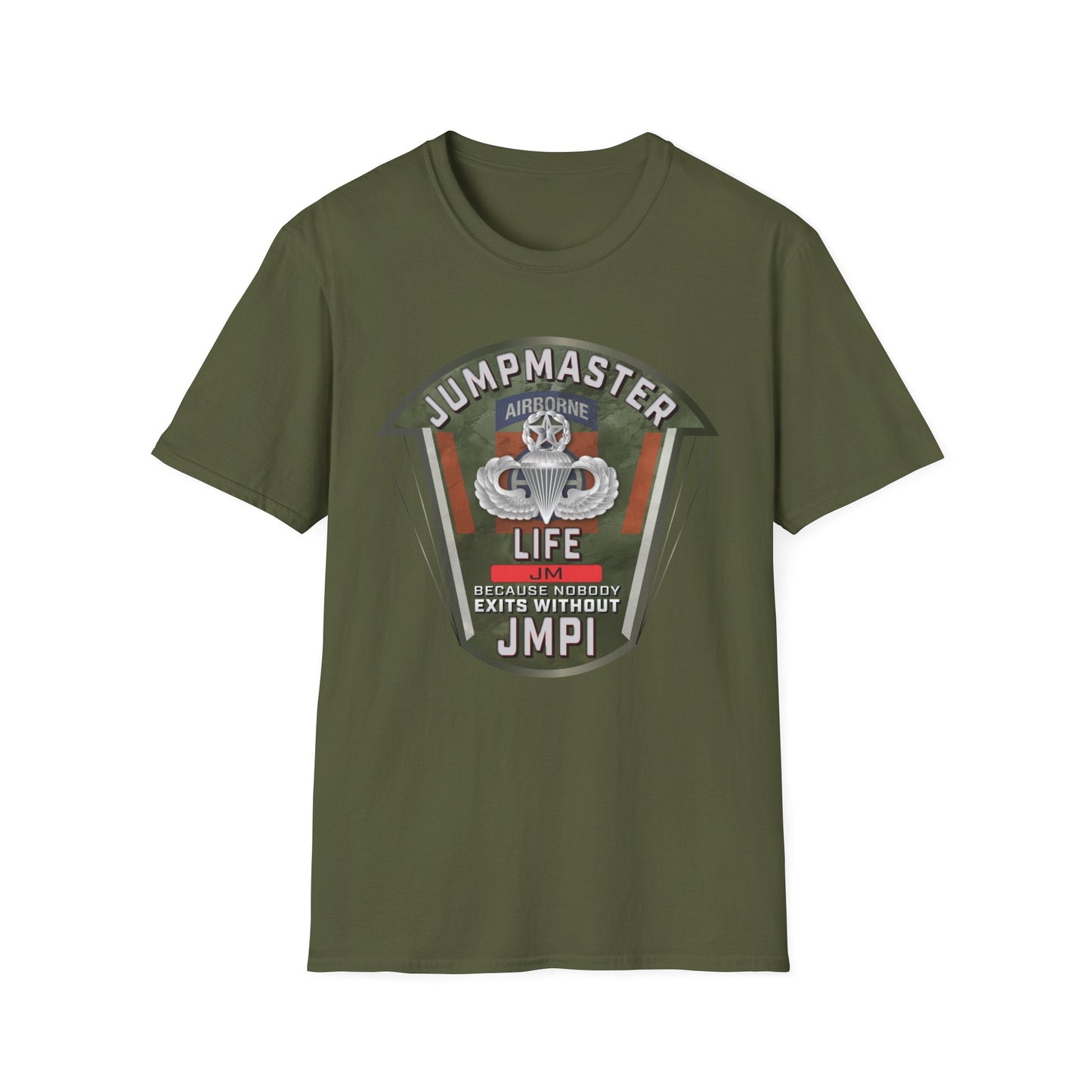 Jumpmaster Life Stoddard Designed JMPI Unisex Softstyle T-Shirt