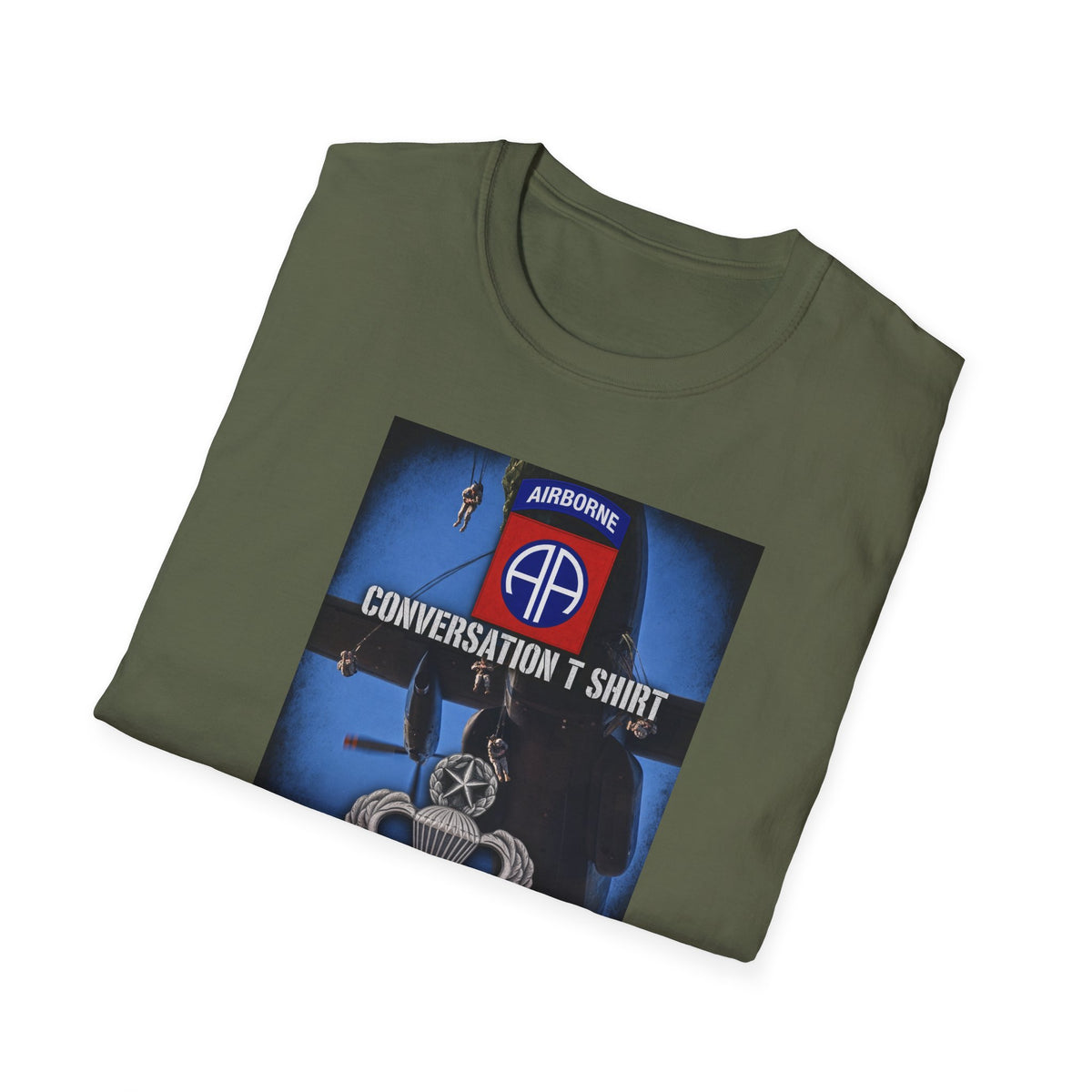 Master Wings 'Conversation' Area J T-Shirt | Airborne Life Collection