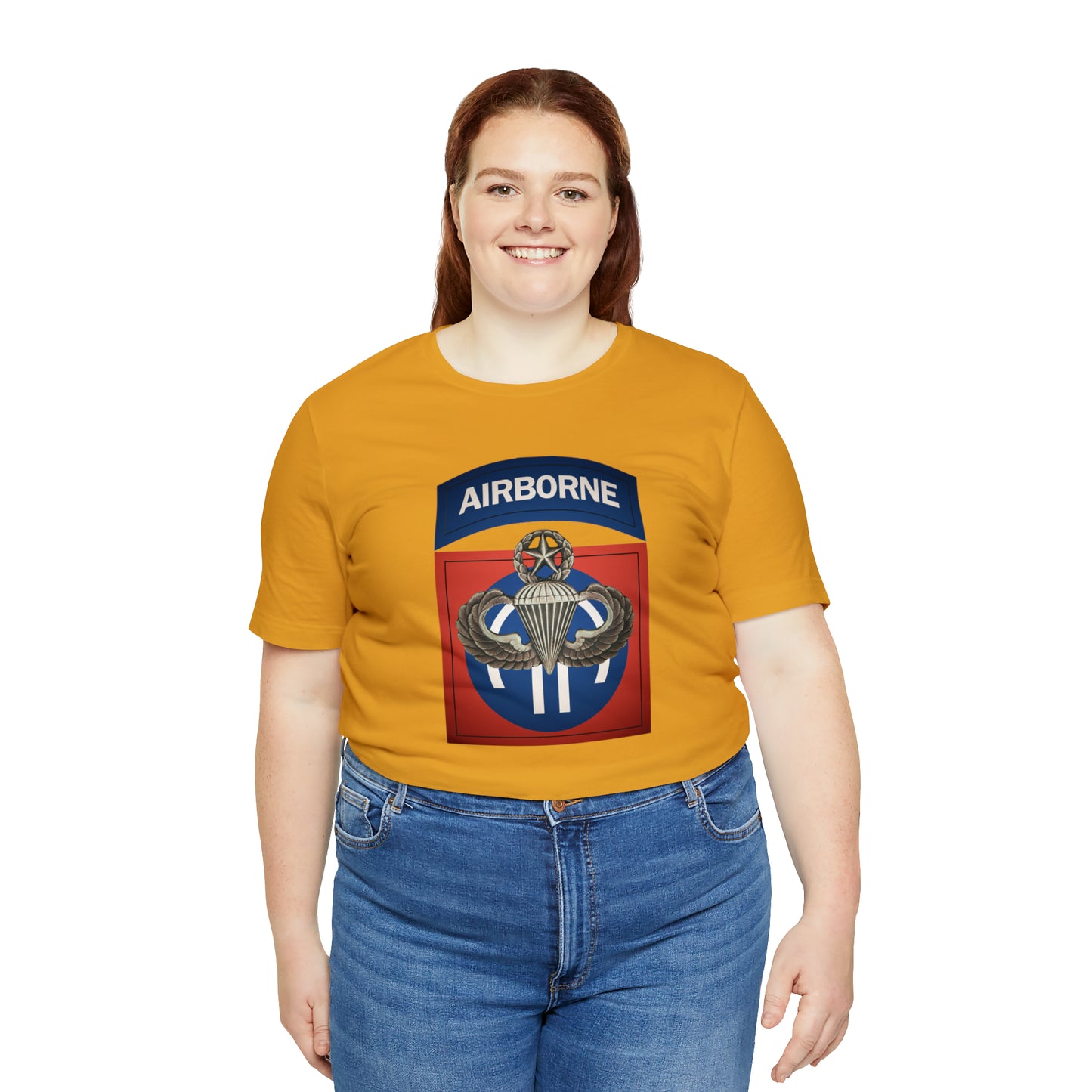 Master Rated Jumpmaster 82nd Airborne Unisex Jersey Short Sleeve Tee