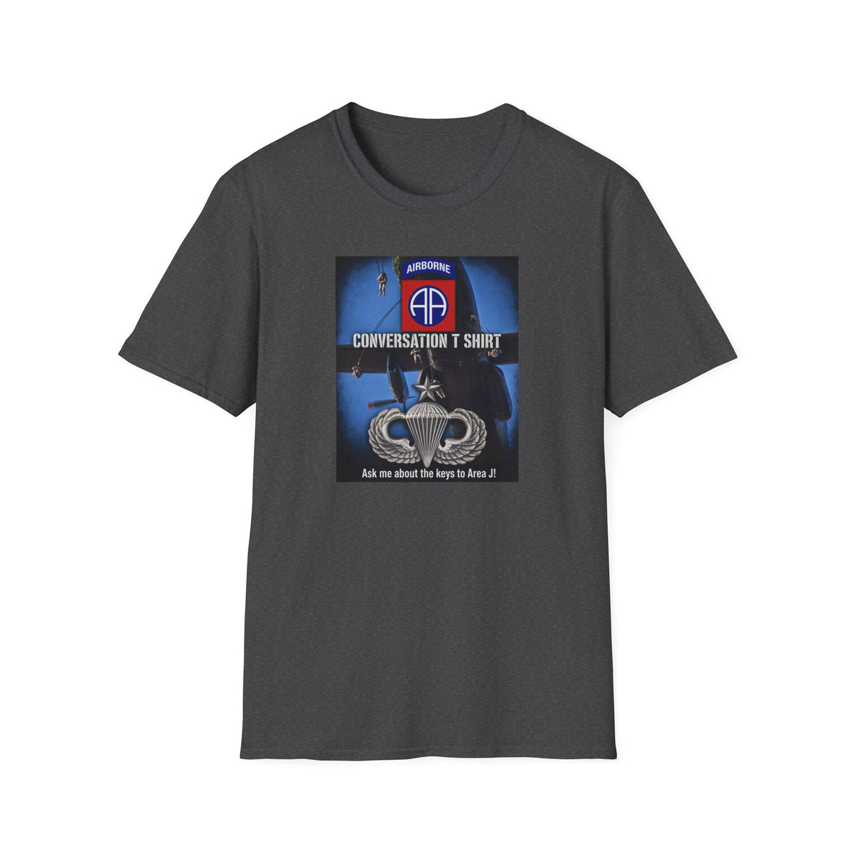 Senior Wings 'Conversation' Area J T-Shirt | Airborne Life Collection