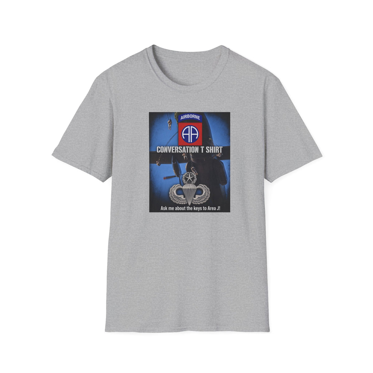 Master Wings 'Conversation' Area J T-Shirt | Airborne Life Collection