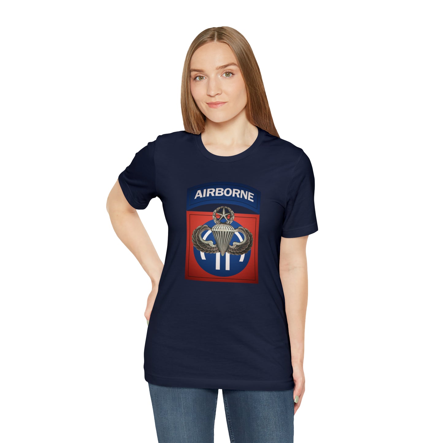 Master Rated Jumpmaster 82nd Airborne Unisex Jersey Short Sleeve Tee