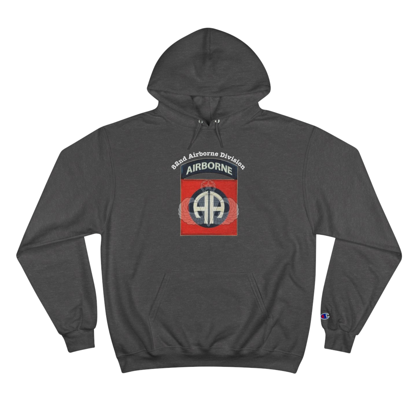 82nd Airborne Division Champion Hoodie 82nd Airborne Division Logo Sweatshirt: Embrace Comfort & Patriotism | Shop Now!"