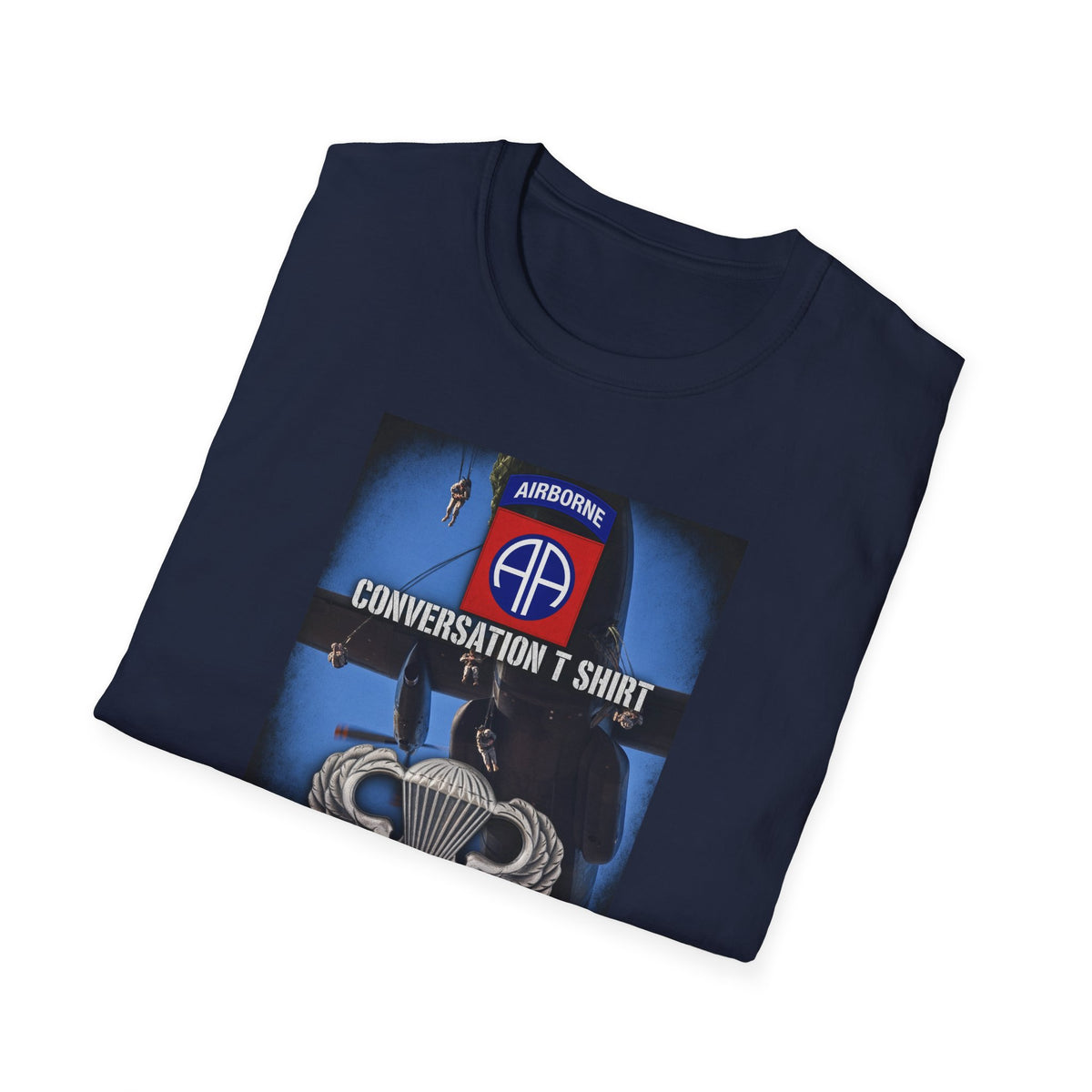 Basic Wings 'Conversation' Area J T-Shirt | Airborne Life Collection