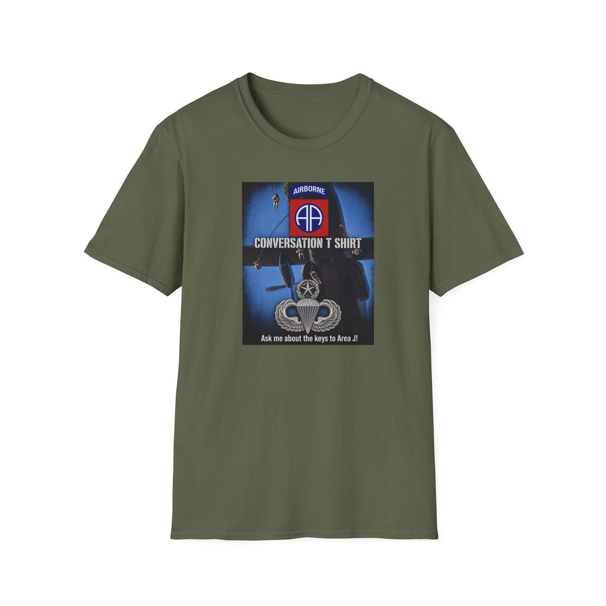 Master Wings 'Conversation' Area J T-Shirt | Airborne Life Collection