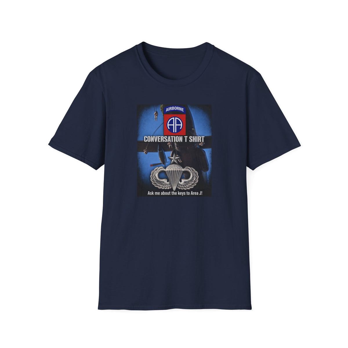 Senior Wings 'Conversation' Area J T-Shirt | Airborne Life Collection