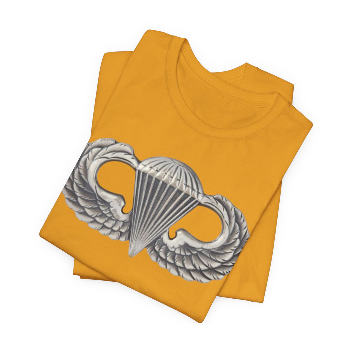 82nd Airborne Basic Wings Both-Sleeve Patch T-Shirt, Airborne Life